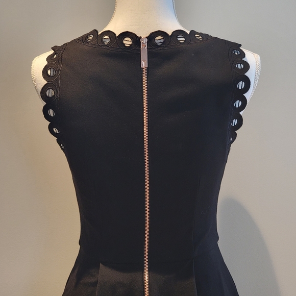 ❤️TED BAKER BLACK COCKTAIL DRESS - Picture 10 of 13